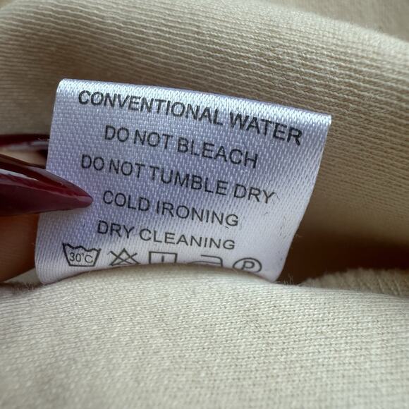 Blasphemy NYC Cream Angels Graphic T-Shirt 2XL Oversized Streetwear Gothic Tee - Picture 10 of 11